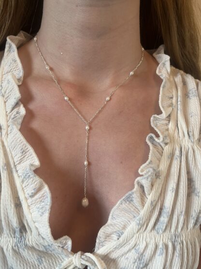 Lily halskæde - sølv - Image 2