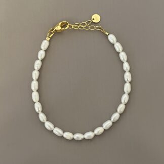 Ophelia armbånd - forgyldt