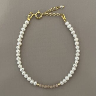 Aurora armbånd - forgyldt