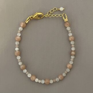 Saga armbånd - forgyldt