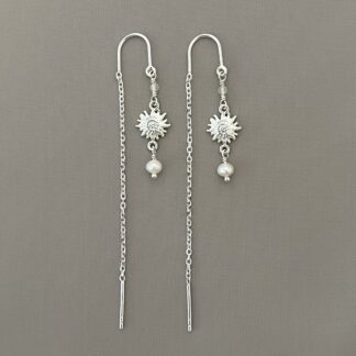 Solea øreringe - sølv