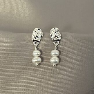 Ellie øreringe - sølv