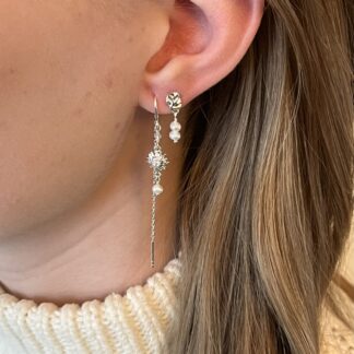 Ellie øreringe - sølv