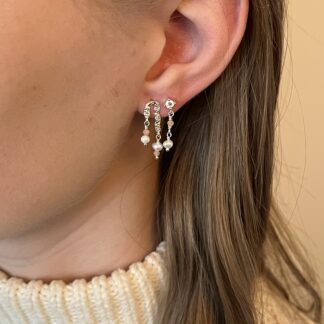 Aurora øreringe - sølv