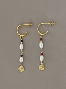 Studenter øreringe – forgyldt Studenter øreringe – forgyldt 925 Forgyldt sterling sølv