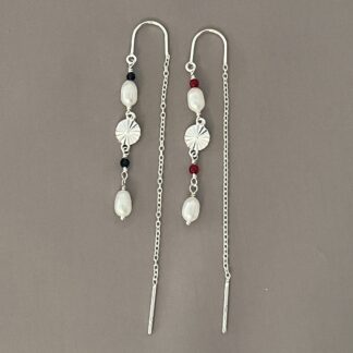 Studenter ørekæder - sølv