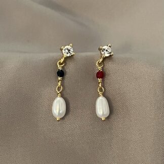 Studenter ørestikker - forgyldt