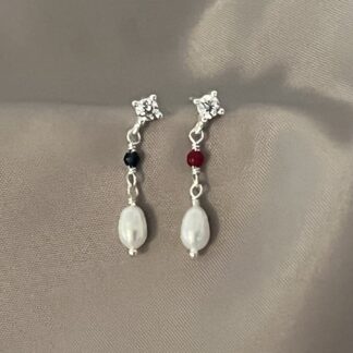 Studenter ørestikker - sølv