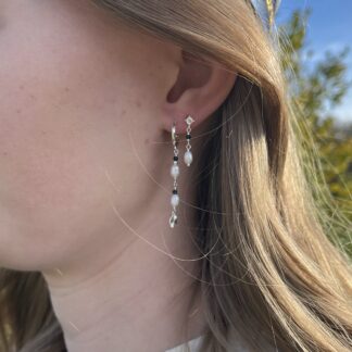 Studenter ørestikker - sølv